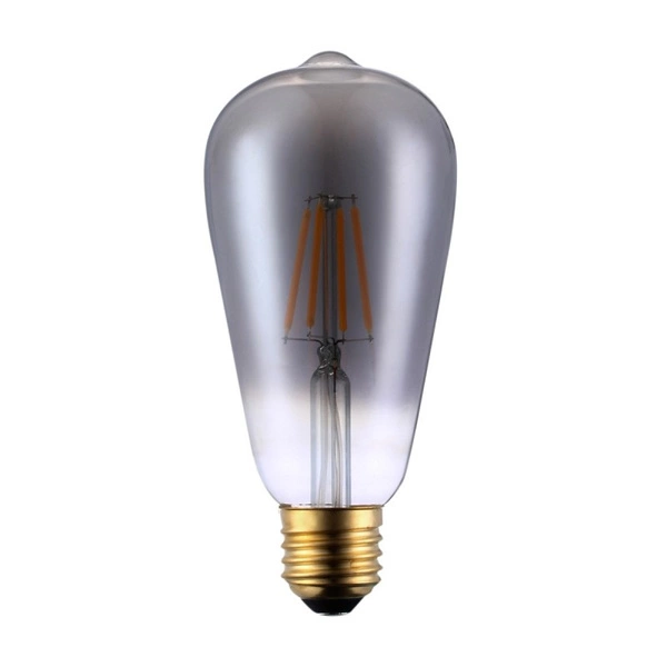 Żarówka filament LED Italux E27 6W 2200K 3S Dimm Smoke 757-ST64-3DM-SM