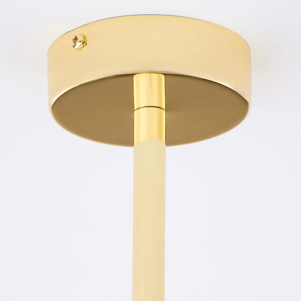 Nowoczesny Żyrandol MOKA wys. 47-69cm 3xG9 3xGU10
14W IP20 | Złoty