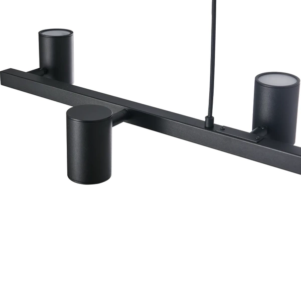Lampa Wisząca Noe Long 6xGU10 czarna PL0111-BK