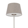 Lampa podłogowa TUTOIA E27 wys.163cm szer.46cm kabel200cm | Beż-Silk gray 11683