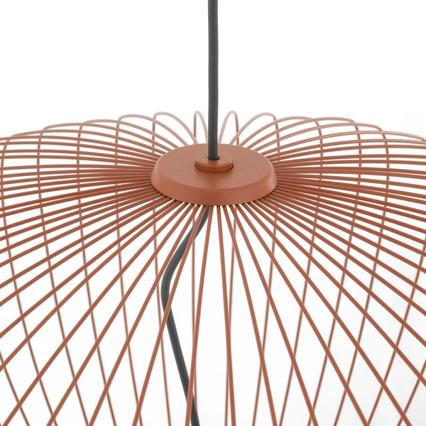 Lampa wisząca PUMPKIN M szer. 54.5cm wys.200cm GU10 R50 | Terracota 11495