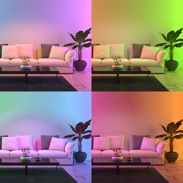 Wielokolorowa żarówka LED sterowana Wi-FI A70 11W E27 Smart Tuya RGB+CCT+DIM