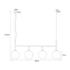 Lampa wisząca K-4883 z serii FARO
