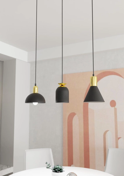 Lampa wisząca Emibig FOX 3 BL 1402/3