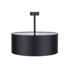 Nowoczesna lampa sufitowa 40cm czarna RONDO 4246 4246