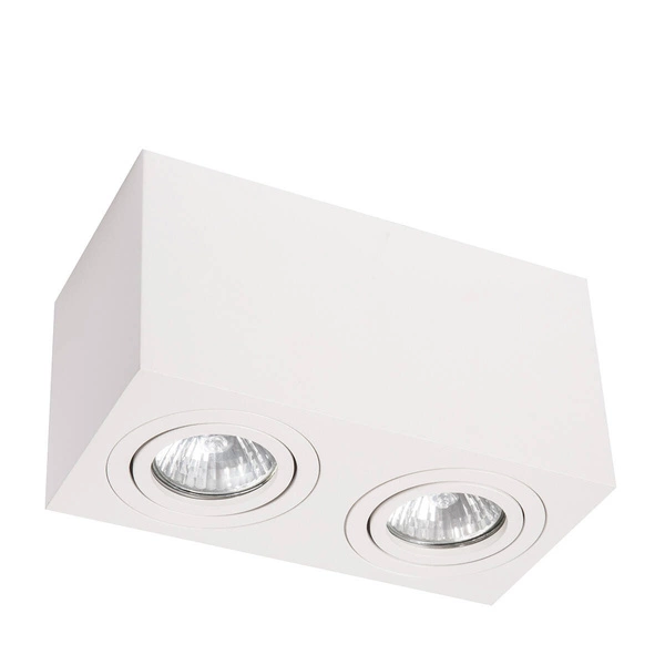 Oprawa natynkowa LYON 2, biała, 2x50W GU10