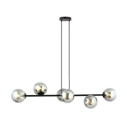 Lampa wisząca Emibig ROSSI 6 BL GRAFIT 875/6
