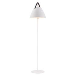 Lampa stojąca STRAP E27 40W Metal | Biały