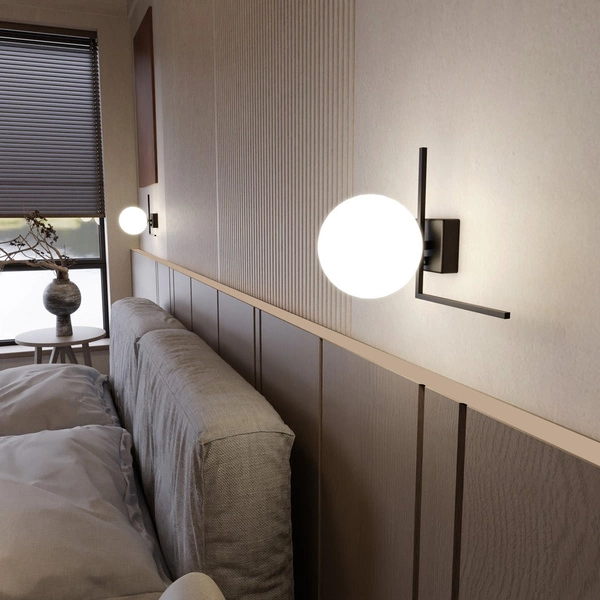 Lampa sufitowa Emibig IMAGO 1G Czarny/OPAL 1130/1G