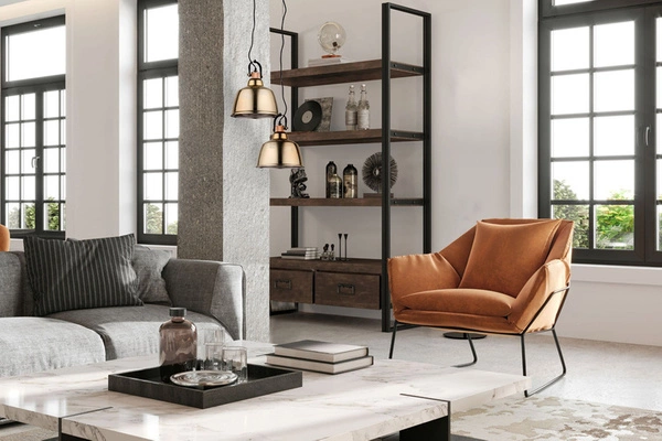 Lampa vintage AMALFI GOLD I śr 30cm 8381