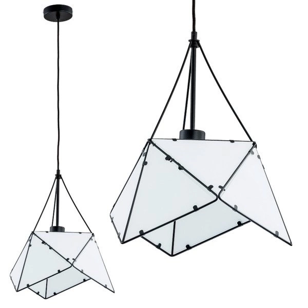 Lampa sufitowa ROMBUS BLACK 38cm