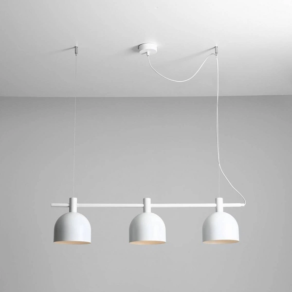 Aldex Lampa wisząca BERYL 3, 976E, biała, 3x60W E27