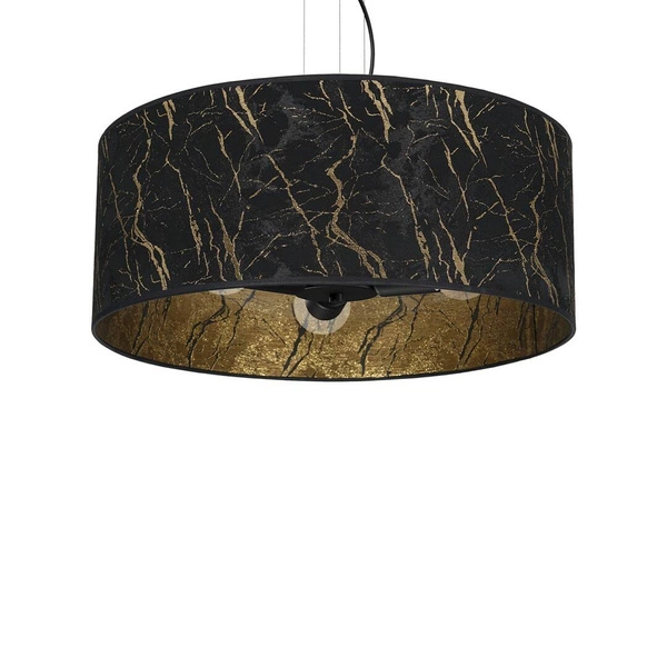 Lampa wisząca SENSO Black/Gold 3xE27 wys. 90cm | czarny złoty