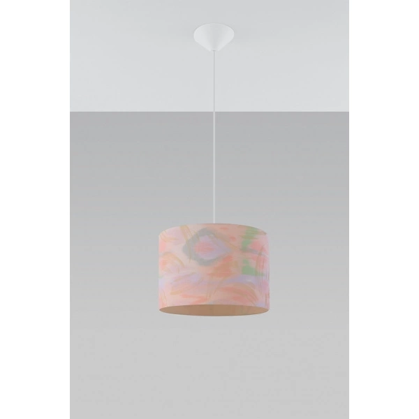 Lampa wisząca SPRING SL.0555 wielokolorowa 1xE27