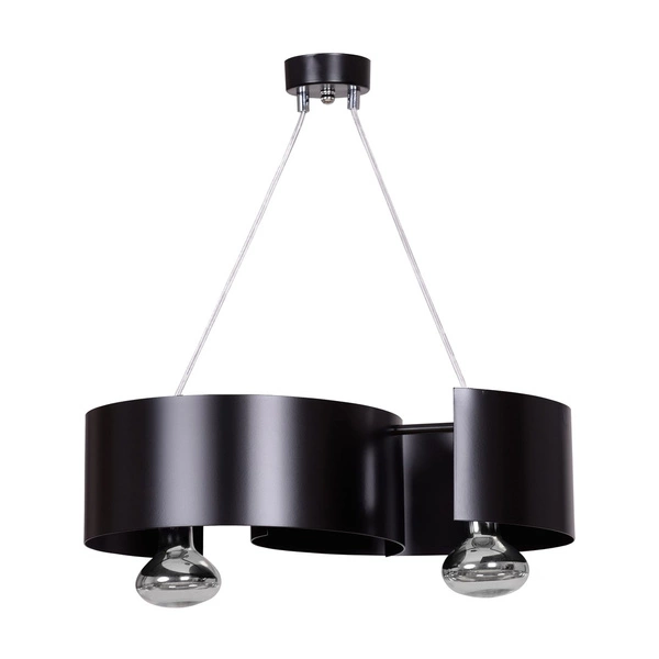 Lampa wisząca Emibig VIXON 2 Czarny 284/2