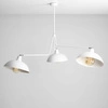 Aldex Lampa sufitowa ESPACE 3, 1036E, biała, 3x60W E27