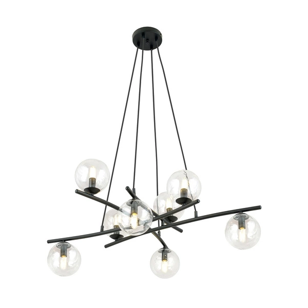 Lampa wisząca Emibig ESSA 8 TRANSPARENT 1202/8