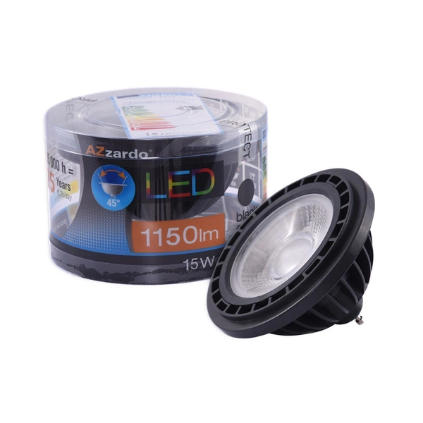 Azzardo AZZARDO LED 15W ES111 BK DIMM 4300 LL210151 1876