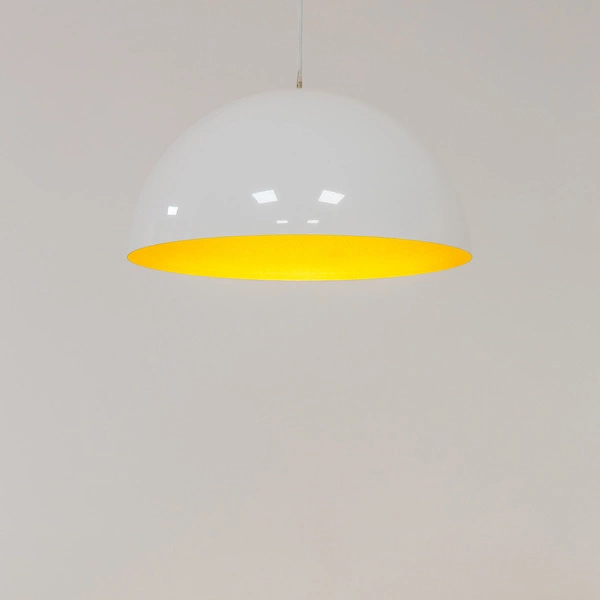 Lampa wisząca HEMISPHERE SUPER L WHITE-GOLD śr. 50cm 4xGX53 | biały/złoty 10700