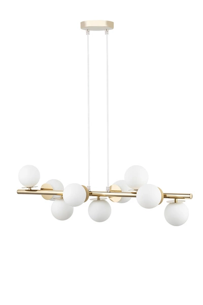 Lampa Sigma AVOLA zwis 9 złoty/biały 40797
