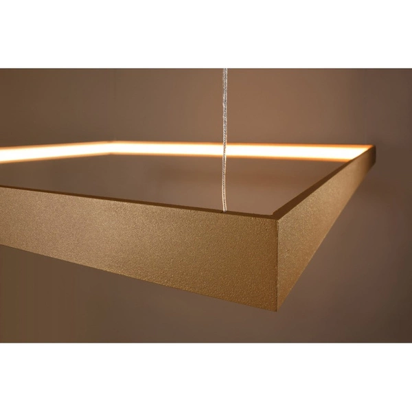 Lampa wisząca NELYA L, złota, 70W LED, barwa ciepła 3000K, TH.155