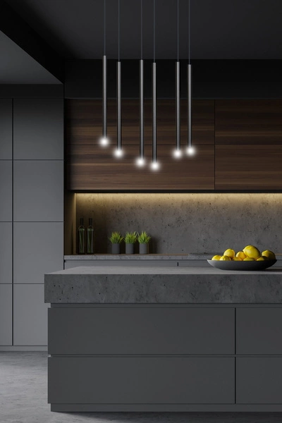 Lampa wisząca Emibig SELTER 6 Czarny 552/6