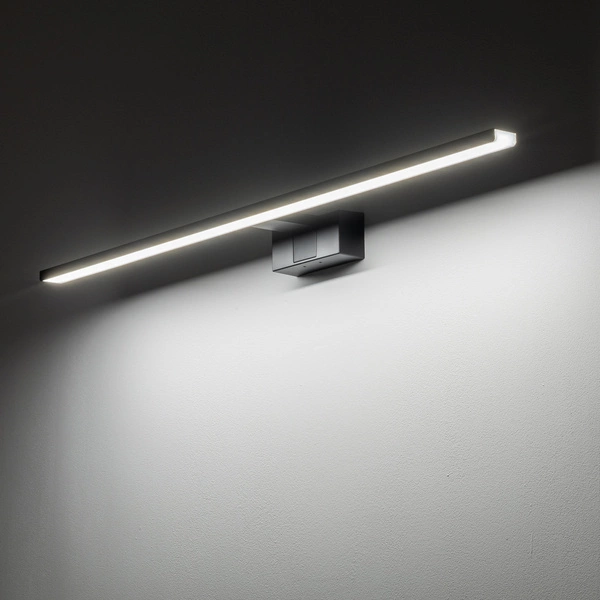 Kinkiet CEZANNE LED WHITE L 80cm 15W barwa neutralna 4000K IP44 | czarny 10678
