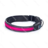 Świecąca obroża typ.B LED dla psa USB dł. 51-61cm | różowy