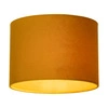 Abażur Cylindryczny E27 H30 Musztardowy Aksamit A0580