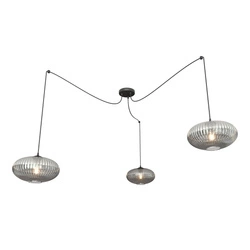 Lampa wisząca Emibig ORIGO 3 BL GRAFIT 1375/3