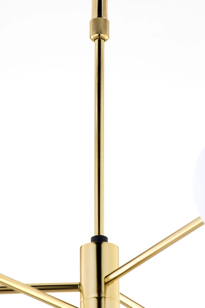 Nowoczesny Żyrandol MOKA wys. 47-69cm 3xG9 3xGU10
14W IP20 | Złoty