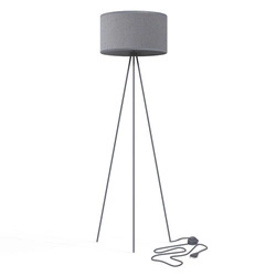 Lampa podłogowa stojąca CADILAC I 156cm E27 | szary 7992