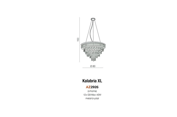 Azzardo KALABRIA XL PENDANT 2926