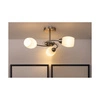 Lampa sufitowa Pisa 3xE27 Max.60W Metal satynowy/białe szkło 8280327