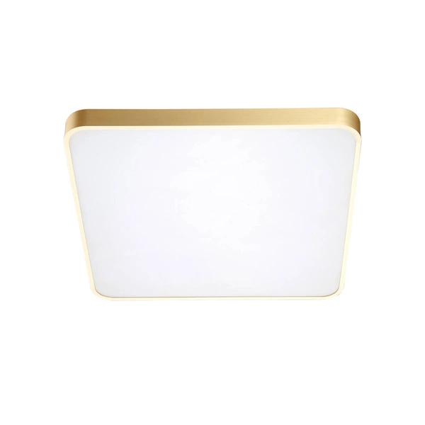 Lampa sufitowa plafon SIERRA LED 60W szer. 50cm | złoty