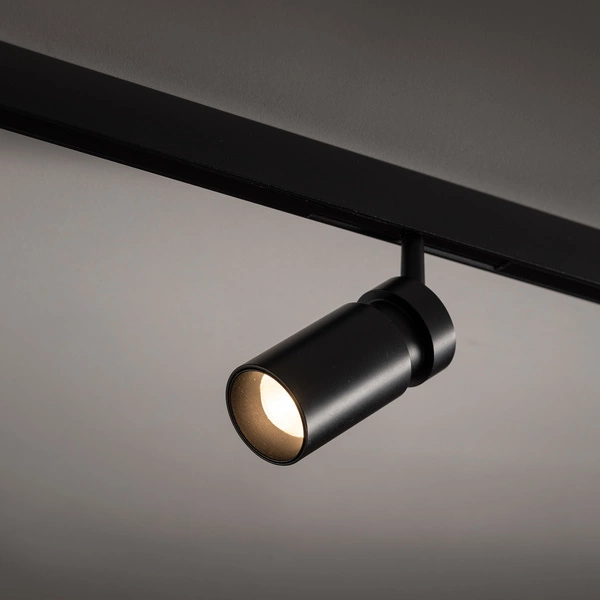 SPOT ZOOM LED 2W 3000K 120lm szer.5.7cm wys.7.2cm do szynoprzewodów NANO-LVM | Czarny 11713