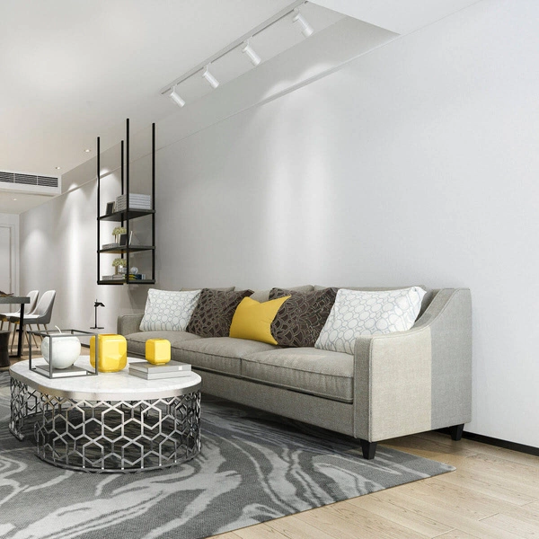 Zestaw szynoprzewodu trójfazowego ICE SET, biały, 4x50W GU10