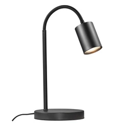 Lampa stołowa EXPLORE GU10 7W Metal | Czarny