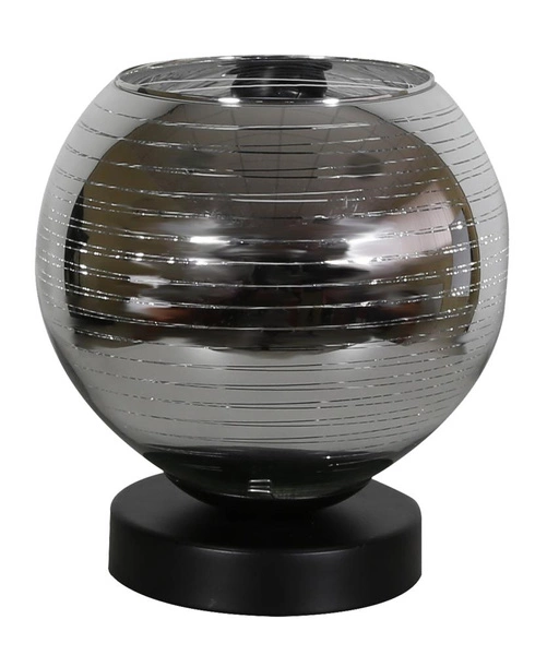 Lampa gabinetowa/stołowa/nocna TRIO 41-62864 czarny/chrom 1x60W E27