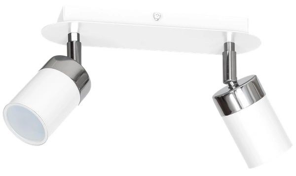 Lampa sufitowa nowoczesna reflektorek spot JOKER II biały szer. 36cm