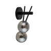 Lampa ścienna, kule ORO KINKIET POCZWÓRNY szary 32089