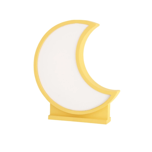 Moon lampa stołowa 12w led 3000k iq kids złoty