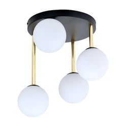 Lampa sufitowa Emibig DOLCE 4 BL OPAL 1260/4