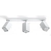 Designerska lampa sufitowa MERIDA 3 SL.0097 Biała 3xGU10