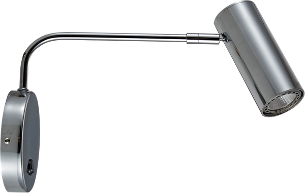 LAMPA ŚCIENNA TUBO WL KINKIET CHROM