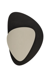 Lampa Sigma PEDRA kinkiet czarny/szary beż 40867
