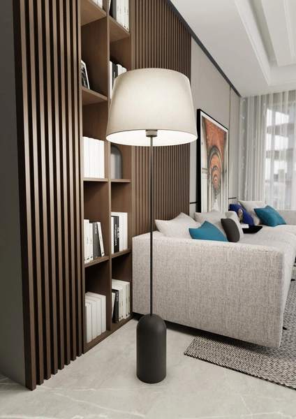 Lampa podłogowa Emibig PEARL LP BEIGE 1419/LP1