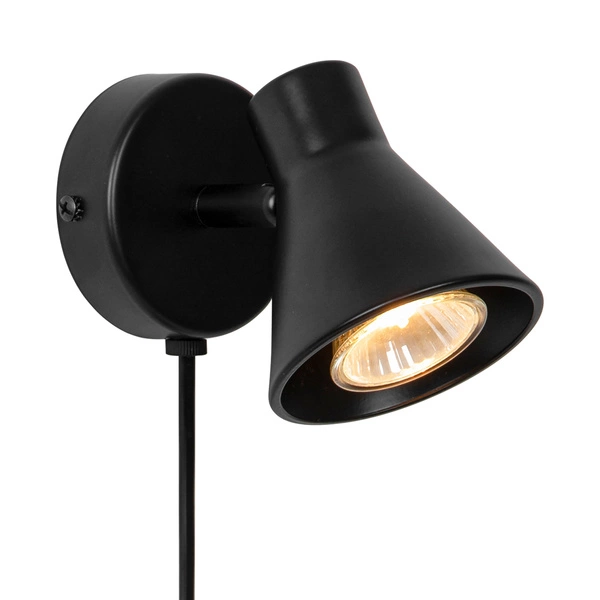 Kinkiet EIK GU10 35W Metal | Czarny