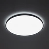 Plafon AGNES ROUND LED PRO 64W 4000K 5900lm szer.64.2cm IP44 | Czarny - Biały 10976