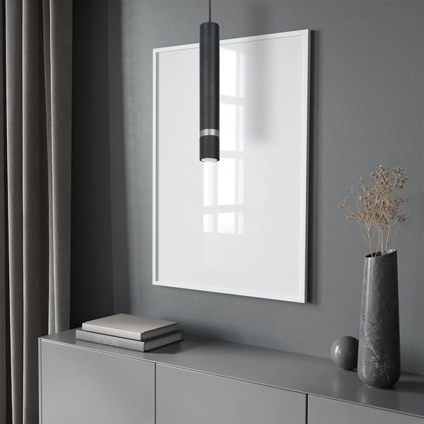 Lampa wisząca JOKER, czarny/inox, 1x8W GU10, MLP9672